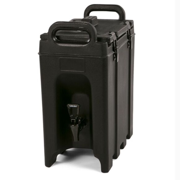 Carlisle LD250N03 - Cateraide™ LD Insulated Beverage Server 2.5 Gallon - Black - Picture 1 of 16